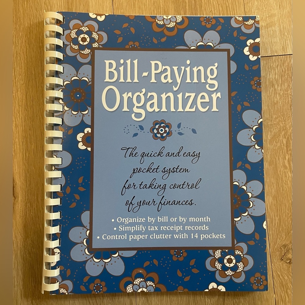 Bill Paying Organizer